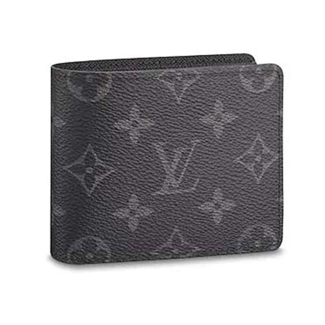 louis vuitton grey mens wallet|louis vuitton slender wallet men.